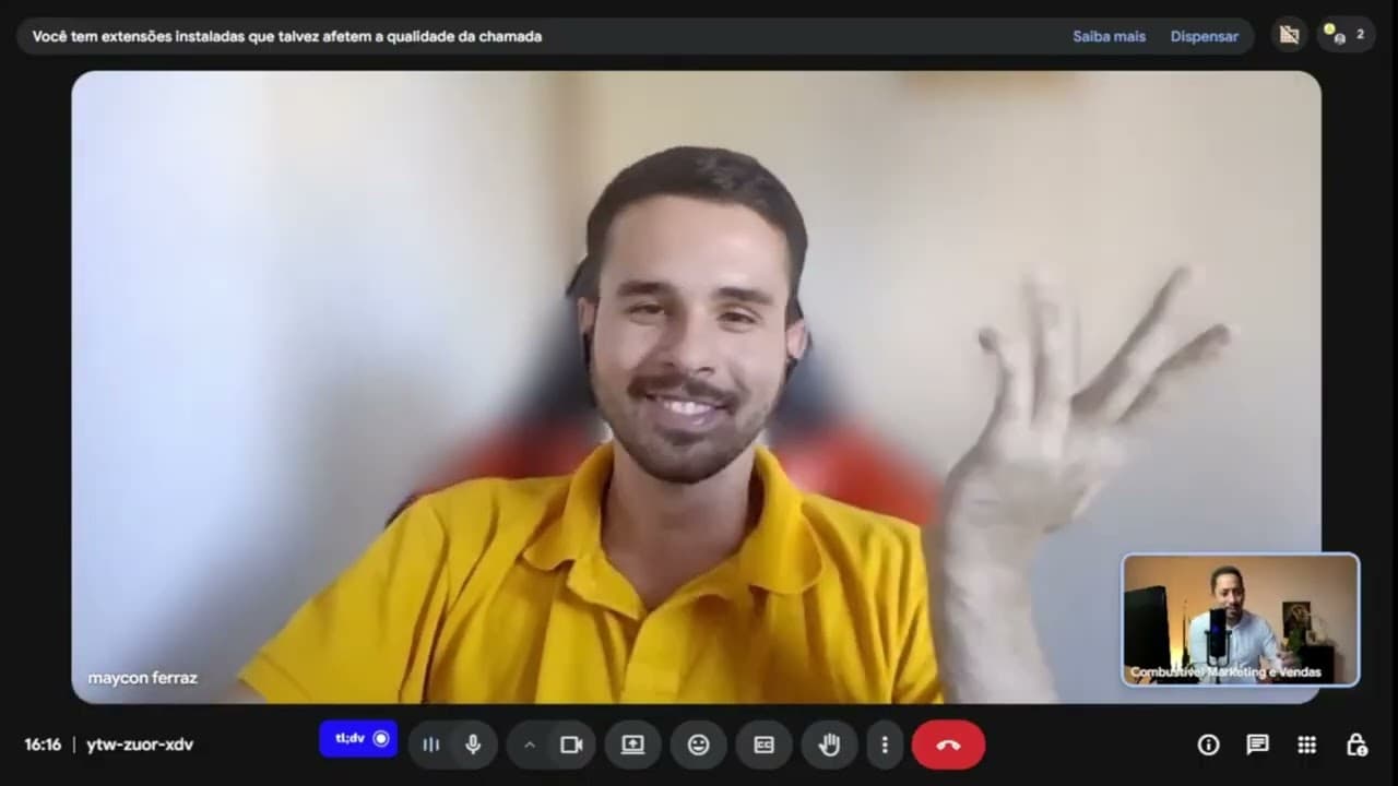 Miniatura do depoimento em vídeo